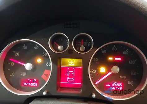 2002 Audi Tt 1.8L из США, поврежденный, VIN TRUSC28N021032932